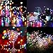 HSicily Fairy Lights Plug in, 33ft 100 LED Fairy Lights for Bedroom, Twinkle String Lights with Remote Timer 8 Modes for Christmas Thanksgiving Patio Wedding Party Indoor Outdoor Decor