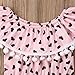 Cute Adorable Floral Romper Baby Girls Sleeveless Tassel Romper One-Pieces +Headband Sunsuit Outfit Clothes (0-3 Months, Pink Dots)