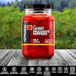 Peppadew Sweet and Spicy Juanita Piquante Peppers