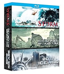 Catastrophe : The Storm + Sinking of Japan + 2012 : Ice Age - Pack - Blu-ray