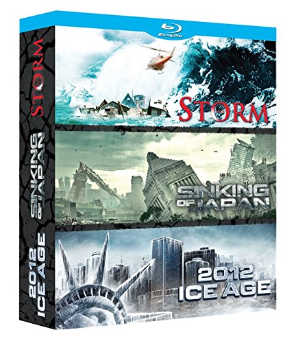 Catastrophe : The Storm + Sinking of Japan + 2012 : Ice Age - Pack - Blu-ray