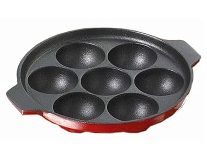 Crazo Fashion 7 Pits Appam Maker Appa Chetty Paniyaram Pan Patra Tawa Non Stick Without Lid
