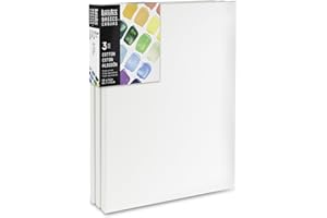 Liquitex BASICS Canvas, 3 pack, 18" x 24"