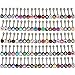 Coolrunner Lot Surgical Steel Metal Tongue Rings Barbells Funny Nasty Wordings Picture Logo Signs 14g - Length 5/8