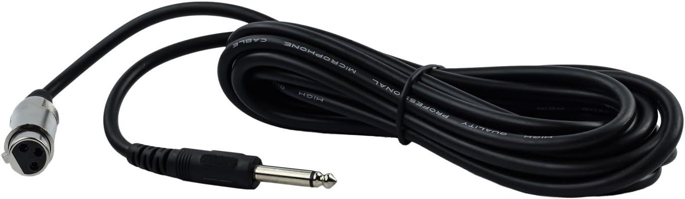 Nady SP-4C Dynamic Neodymium Microphone - Professional vocal microphone for performance, stage, karaoke, public speaking, recording - includes 15' XLR-to-1/4" cable: Musical Instruments