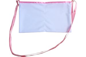 BNRENDLES Quick Dry Mastectomy Drain Shower Bag Drainage Pouch Holder Tummy Tuck Post Surgery Supplies, Stretchy Post JP Drains Management Pockets Breast Reconstruction/Abdomina/Explant, White