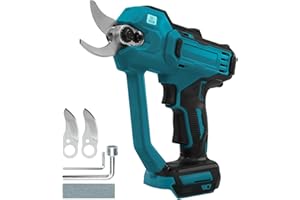 Cordless Electric Pruning Shears Compatible with Ma-Kita 18v Batteries (Tool Only), 2 Inch 600W Brushless Motor, SK5 Blades, 