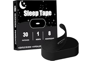 TEASBANK Black 30 Pack Tape with Holes Gentle on Skin R7