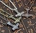 GuoShuang Odin Thor's Mjolnir Pendant Viking Necklaces Pendants Jewelry Scandinavian Clear Details Silver Chain