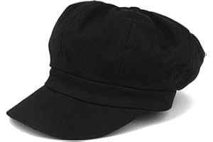 ARMYCREW Women's Lightweight 100% Cotton Soft Fit Newsboy Cap with Elastic Back