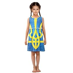 Aflyko Patriot Sleeveless Dress for Girl Ukraine