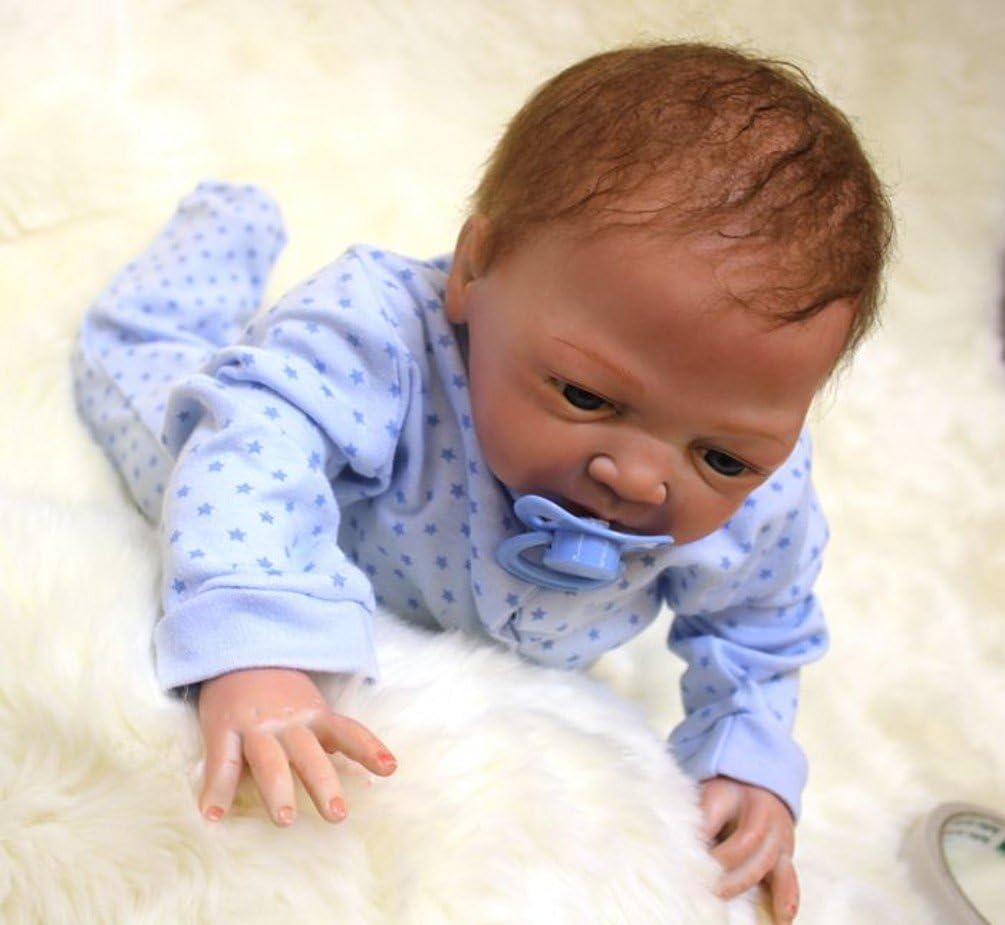 Ziyiui Realistic Reborn Baby Dolls 20 Inch 50 Cm Soft Vinyl Silicone Lifelike Newborn Baby Dolls Boys That Look Real Reborn Baby Handmade Baby Boys Girls Xmas Gift Baby Dolls Accessories Ziyiui Realistic Reborn Baby Dolls 20 Inch 50 Cm Soft Vinyl Silicone Lifelike Newborn Baby Dolls Boys That Look Real Reborn Baby Handmade Baby Boys Girls Xmas Gift Baby Dolls Accessories