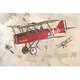 Roden S.E.5A Wolseley Viper Single Seat Biplane Fighter Airplane Model Building Kit, 1/32 Scale