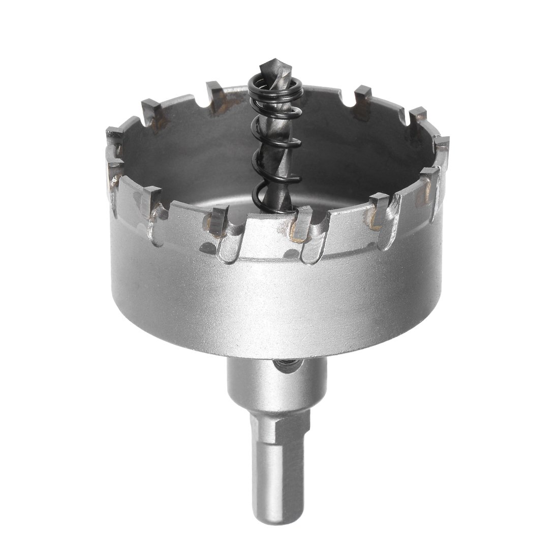 sourcingmap 60mm Carbide Hole Cutter, Hole Saws for 2mm Stainless Steel Sheet Metal