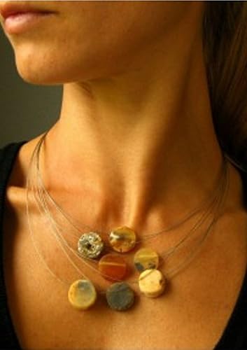 Wunderschönes Collier, Bernsteinkette, amber necklace, Silber 925, Amber necklace, NEU -UNIKAT-