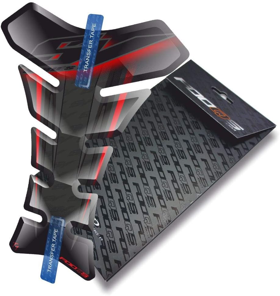 Motorcycle Gas Protector Sticker / 3D Rubber Fuel Tank Pad Tankpad Protector Decal for Suzuki Sv