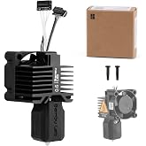 ENOMAKER Bamboo Lab P1P,P1S Hotend Complete Kit,Hardened Steel 0.6mm Nozzle | Full Assembly Hot End with Fan,Thermistor,Ceramic Heater,Extruder Heating Block,Print Head Tip for Bambu P1 Series 3D Printer