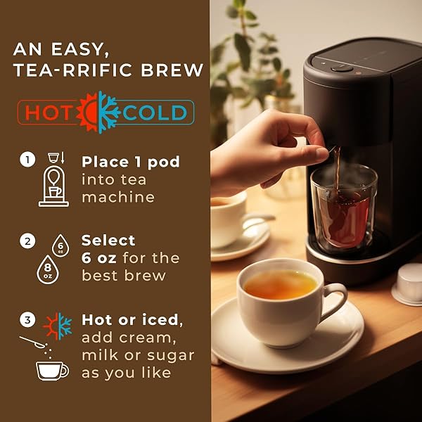 GYA TEA CO ALL DAY FOCUS TEA GIFT SET (24 CT) – ASSORTED TEA POD VARIETY PACK WITH EARL GREY, BLACK, GREEN & JASMINE GREEN 4 FLAVORS FOR REFRESH & ENERGY