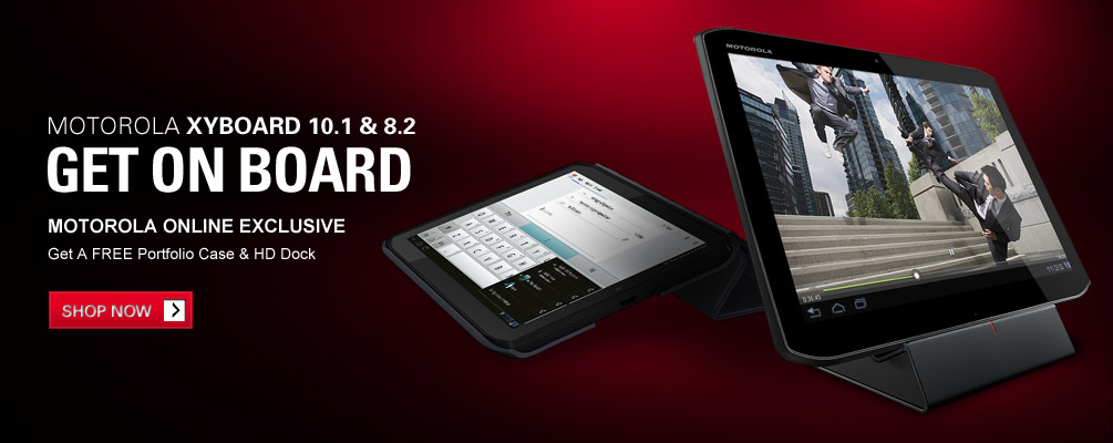 Now Boarding Droid Xyboard 10.1 and 8.2 by Motorola