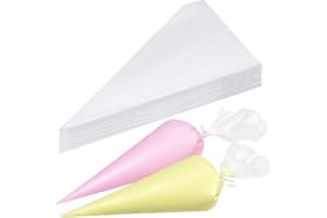 Disposable Piping Bags, 13 Inch Anti Burst Pastry Bags - Icing Piping Bags for Frosting - Suitable for Baking and Cake Decora