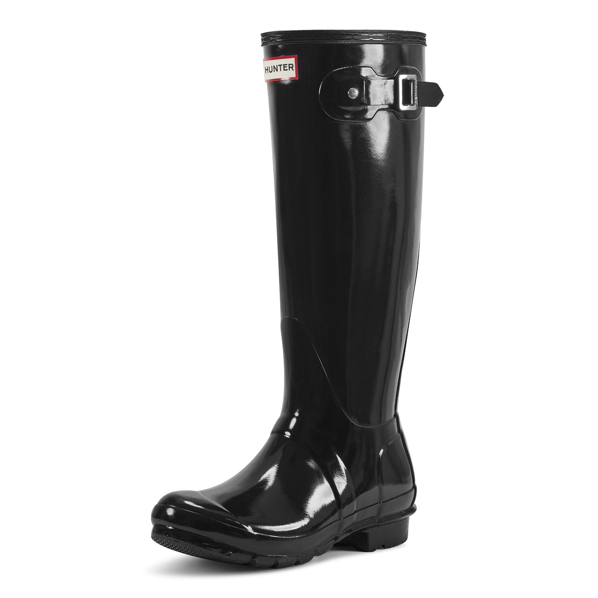 Hunter Women High Wellington Boots, Black (Black), 39 EU (6 UK)
