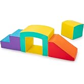 New Bounce Toddler Climbing Toys - Soft Play Set for Kids - Foam Climbing Blocks - Safe Soft Gym Equipment - Great for All Ages