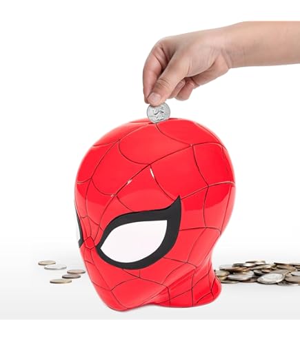 スパイダーマン バンク Amazon.com: Spider-Man PVC Figural