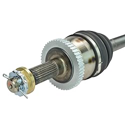 TRQ Front CV Joint Axle Shaft Pair Set Compatible