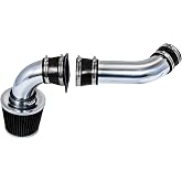 Rtunes Cold Air Intake Kit for 97-00 Explorer/Ranger V6 4.0L SOHC (Black) | Reusable Air Filter | Aluminum Intake Pipe | Installation Hardware Included