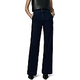 Joe's Womens The Mason High Rise Wide Leg Denim Trouser