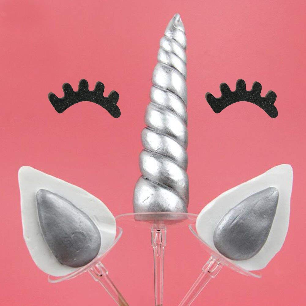 Napravi Rs Deco Gateau Licorne Decoration Gateau Pour Diy Les Gateaux Cake Topper Pour La Theme De Anniversaire Licorne Kit Gateau Licorne Patisserie Figurines Pour Gateaux