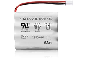 Replacement 29580-10 Battery for Summer Infant Baby Monitor 29580 29590 29610 29620 29630 29710 29740 29790 29940 Ni-MH AAA 8