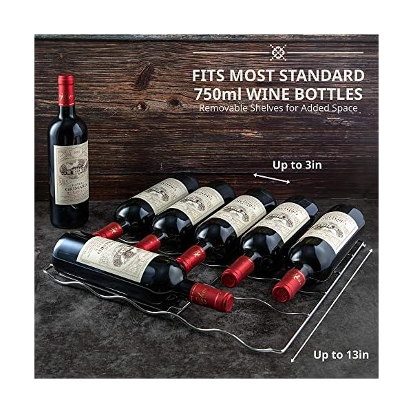 Ivation-43-Bottle-Dual-Zone-Wine-Cooler-Refrigerator-wLock-Large-Freestanding-Wine-Cellar-For-Red-White-Champagne-Sparkling-Wine-41f-64f-Digital-Temperature-Control-Fridge-Glass-Door-Black