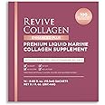 Revive Collagen Enhanced Plus 10,000mg Hydrolyzed Marine Collagen Drink with Added Vitamin A & C for Healthy Skin, Hair, Nails & Joints | Tropical (14 Days Supply)