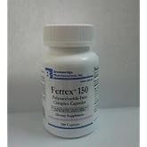 Breckenridge Ferrex 150 Polysaccharide Iron Complex Caps 100ct *Non Blister* by "Breckenridge Pharmaceutical, Inc."