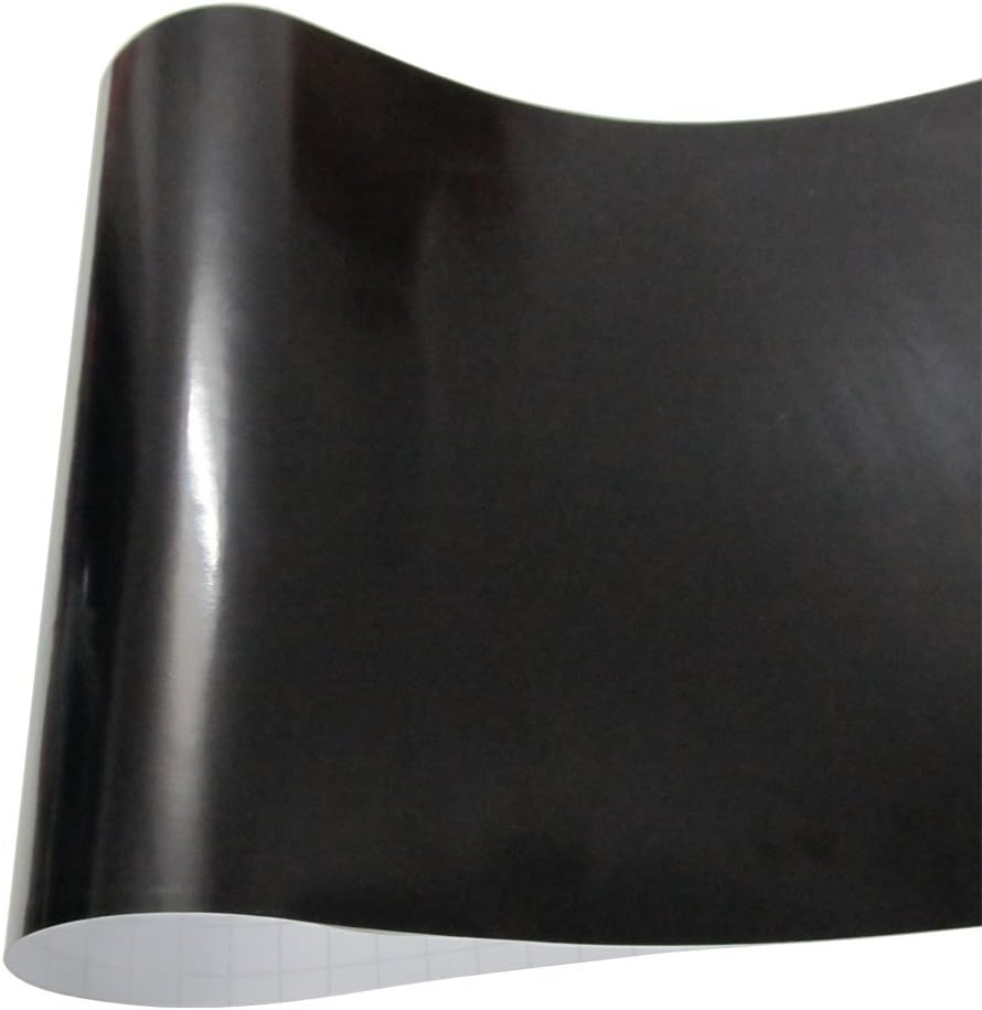 VINYL FROG Glossy Black Adhesive-Backed Vinyl Roll 12''x10ft Permanent Vinyl for Sign Plotters Letters, Decals and Craft Cutters - Image 3