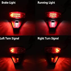 Rear Fender LED Brake Tail Light Turn Signals