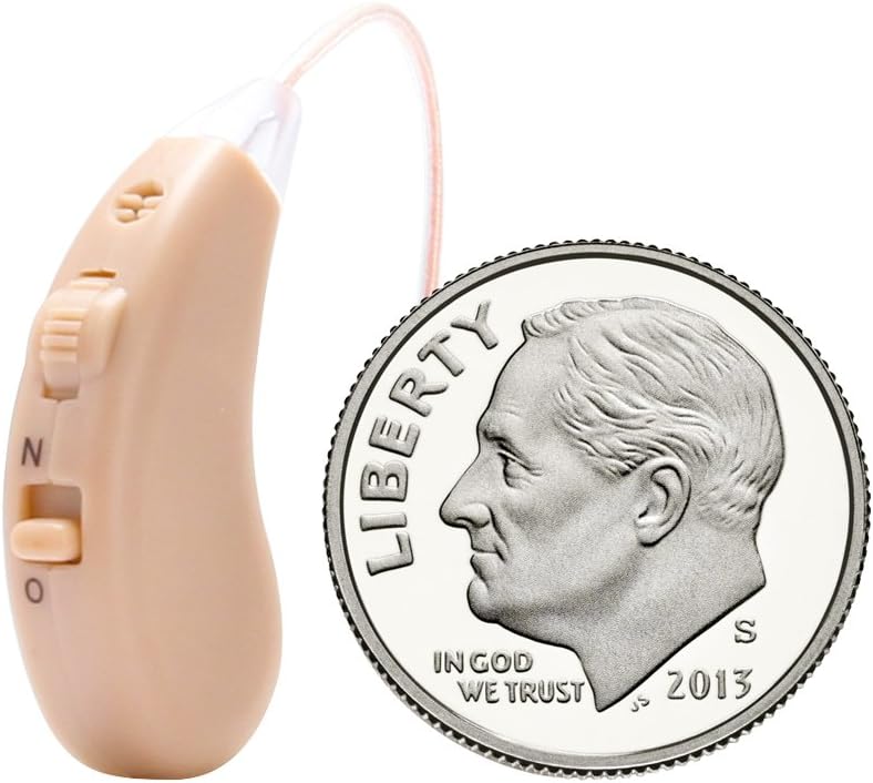 HEARNA HAS338 Rechargeable Hearing Sound Amplifier-USB Portable Invisiable Wearing Comfortable for Hearing Sound Loss Aid