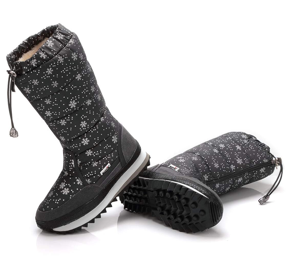 Snow Boots DADAWEN Womens Winter 