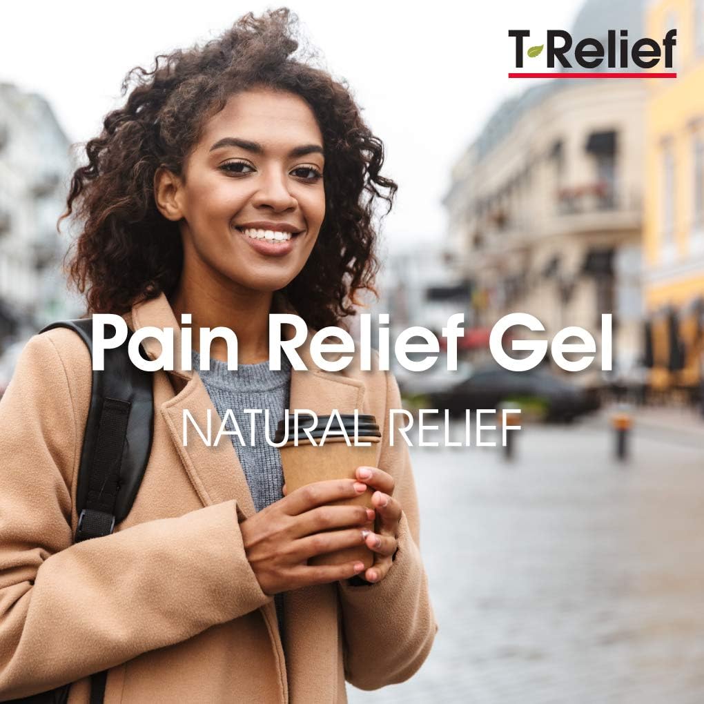 T-Relief Pain Relief Gel to Soothe Minor Joint, Back and Muscular Pain - Homeopathic Formula - 8.75 Ounce: Health & Personal Care