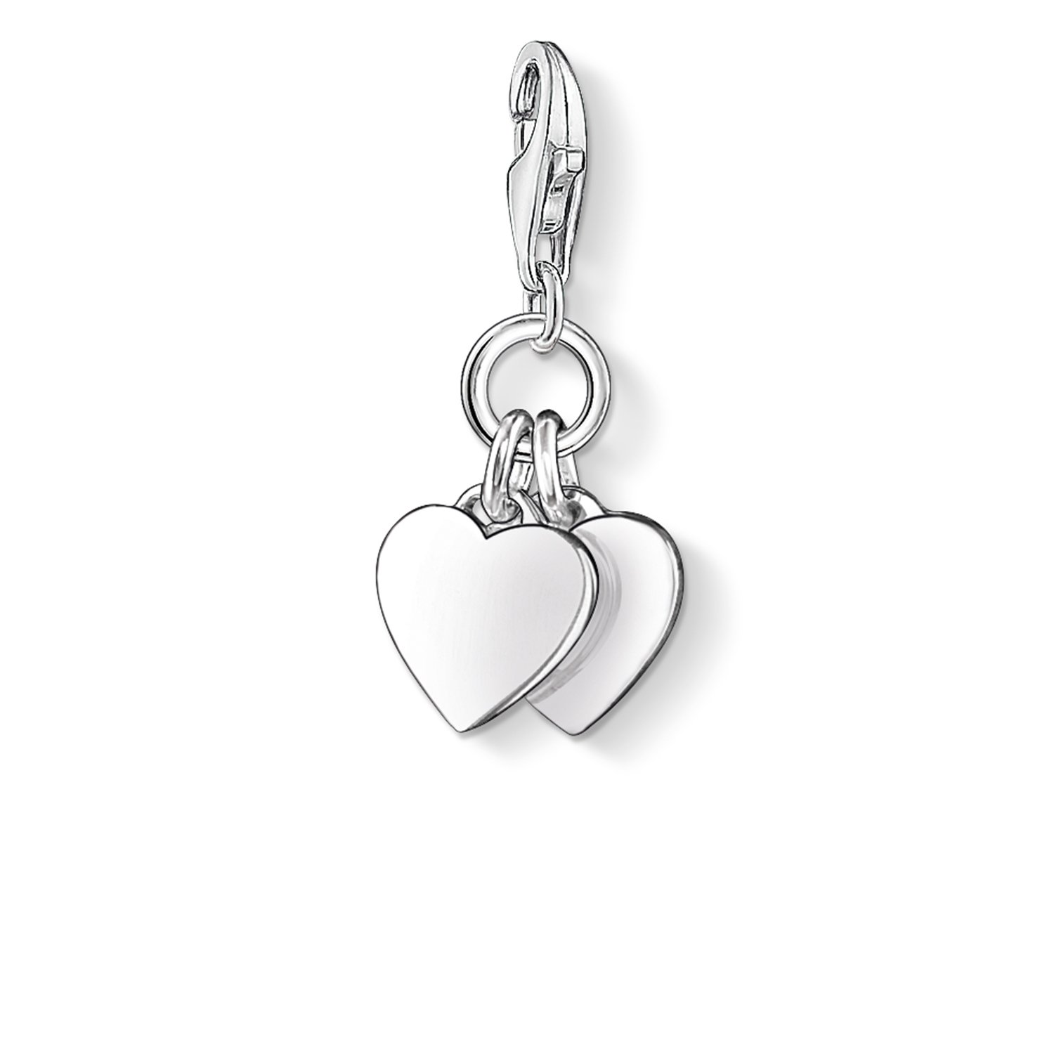 Thomas Sabo Charm Club Hearts 0836-001-12 Sterling Silver 925 Charm — image 1