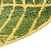 Non-slip Green Leaf Floor Mat Soft Warm Carpet Shaggy Area Rug Kitchen Bathroom Doormat Coffee Table Side Mat Fresh Design Floor Ornament Pet Sleeping Cushion 40×60cm