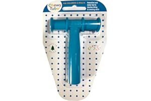 Chewy Tubes, 1 Blue (Large) Chewy Tube - Pediatric and Adult Sensory Treatment Tool