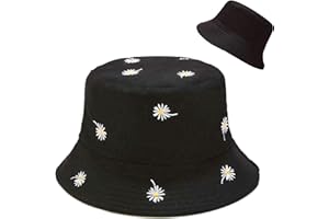 XYIYI Cute Bucket Hat Beach Fisherman Hats for Women, Reversible Double-Side-Wear