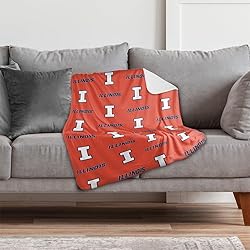 University of Illinois Logo Pattern Sherpa