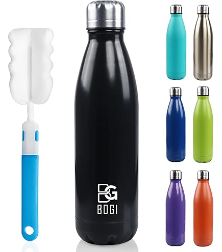 Cloen Bouteille Isotherme Double Paroi Isolée Sous Vide Acier Inoxydable Maintient Température