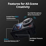 DJI Osmo Action 5 Pro 4K Camera 1/1.3" Sensor Waterproof Dual Touchscreen view 4