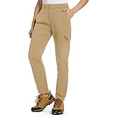 TBMPOY Women's Hiking Cargo Pants Lightweight Water Resistant Quick Dry Fishing Camping Travel Work Pant with 6 Pockets