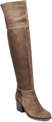 steve madden taupe over the knee boots