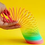 D.A.Y. Republic Magic Rainbow Spring Coil 7.5cm Bouncing Fidget Toy Kids Party view 6